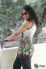 Sandeepthi at Nenu Nene Ramune Movie Press Meet